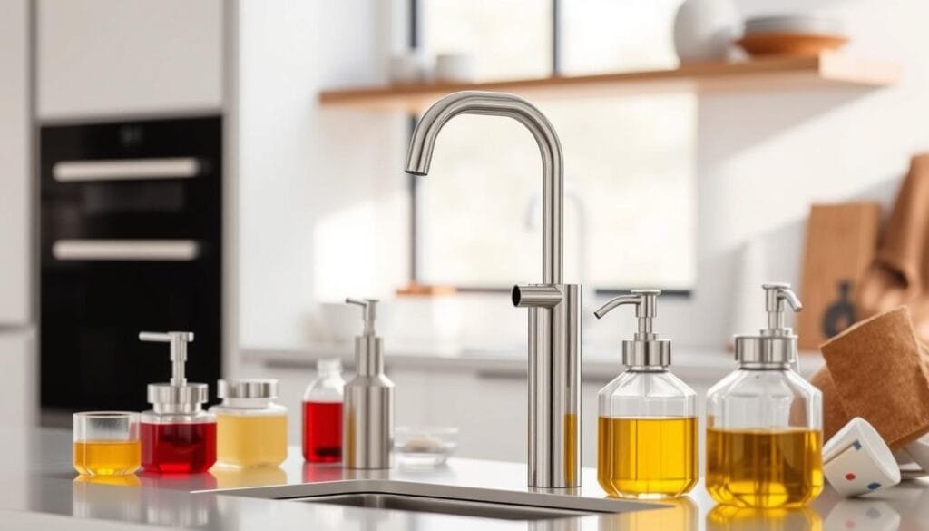 adjustable soap dispenser