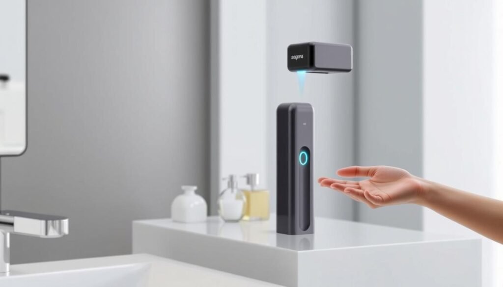 automatic soap dispenser features