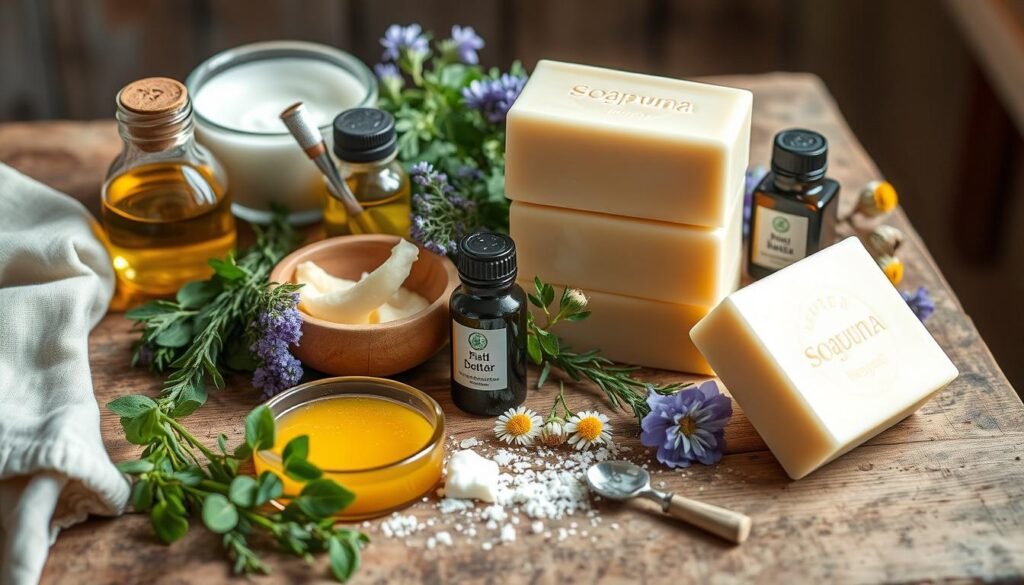 chemical-free soap making