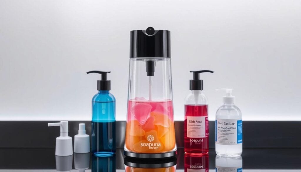 customizable soap dispenser