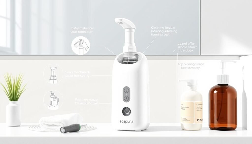 foaming soap dispenser maintenance