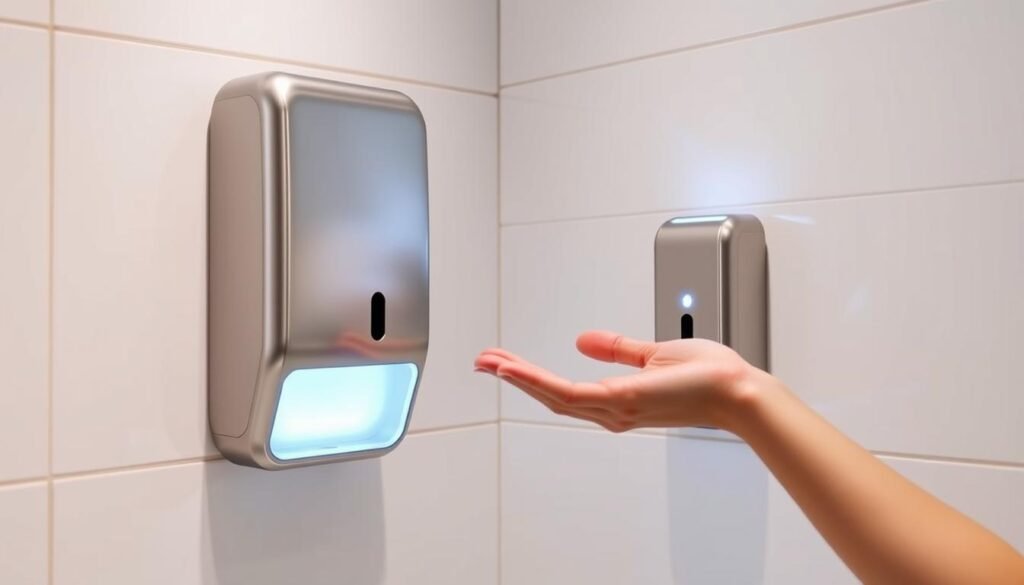 infrared soap dispenser