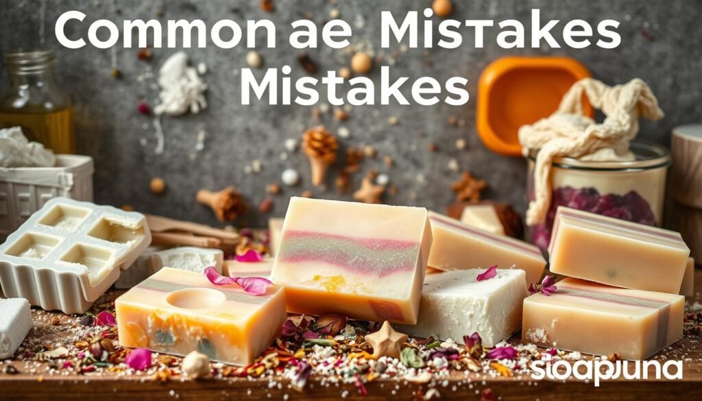natural soap making mistakes