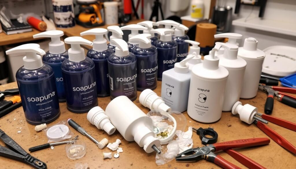 soap dispenser pump troubleshooting