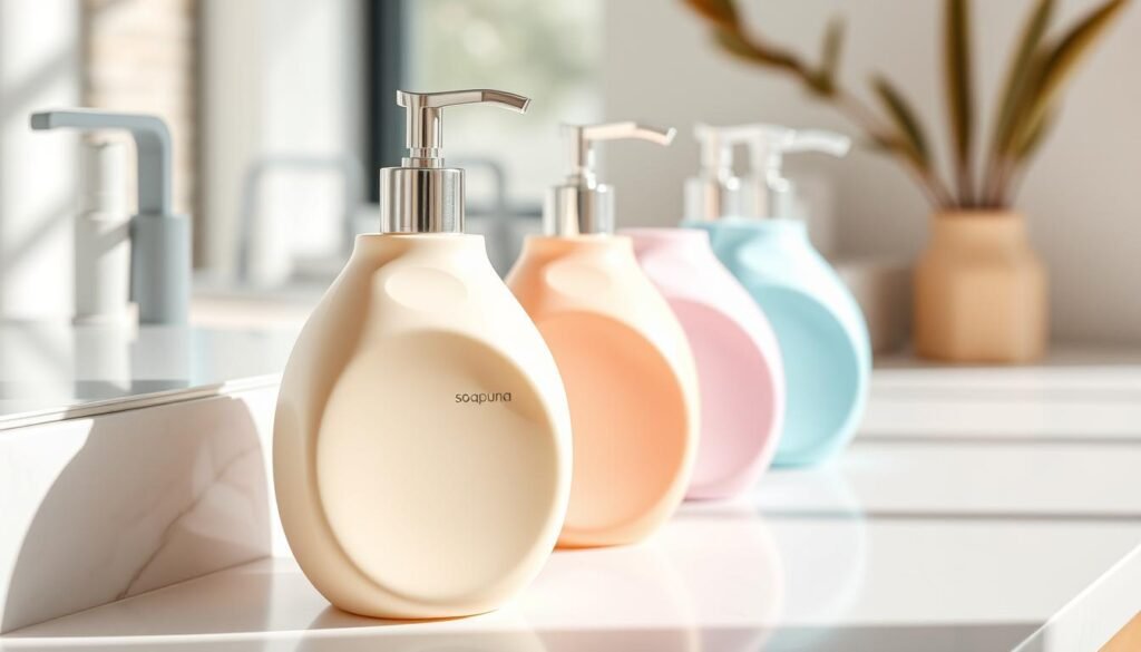 trendy liquid soap container